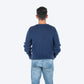 HUFT Twinning Classic Sweater For Hoomans - Lazuli Blue - Heads Up For Tails