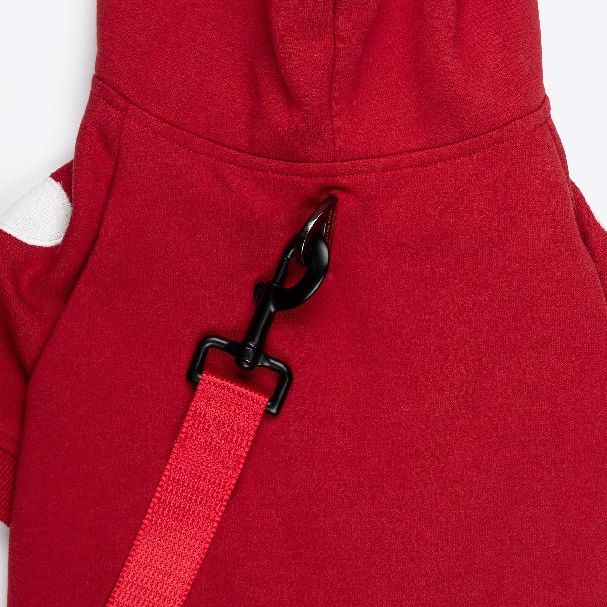 HUFT Cherry Sweet Sweatshirt With Hood For Big Dog - Red - Heads Up For Tails