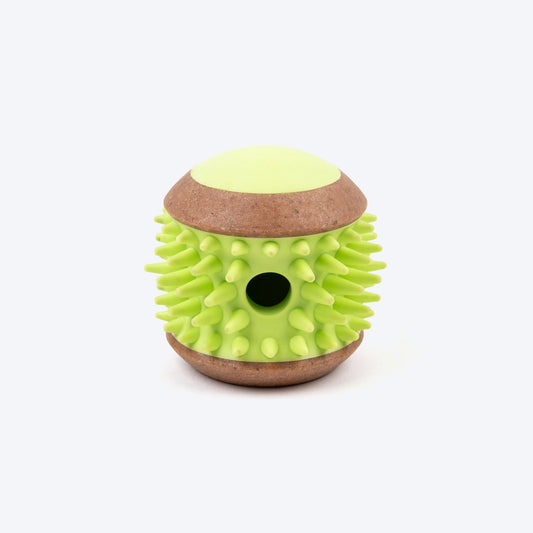 HUFT Treat-Me-Good Chew Toy For Dog - Green - Heads Up For Tails