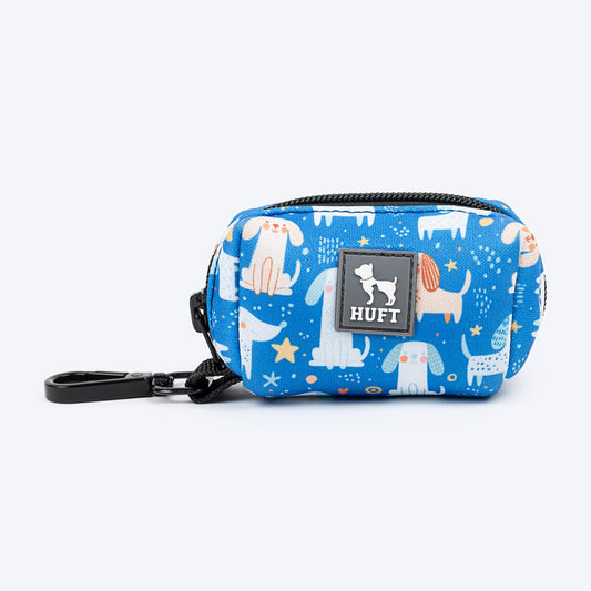 HUFT Twinkle Tails Waste Bag Dispenser For Dog & Cat - Blue - Heads Up For Tails