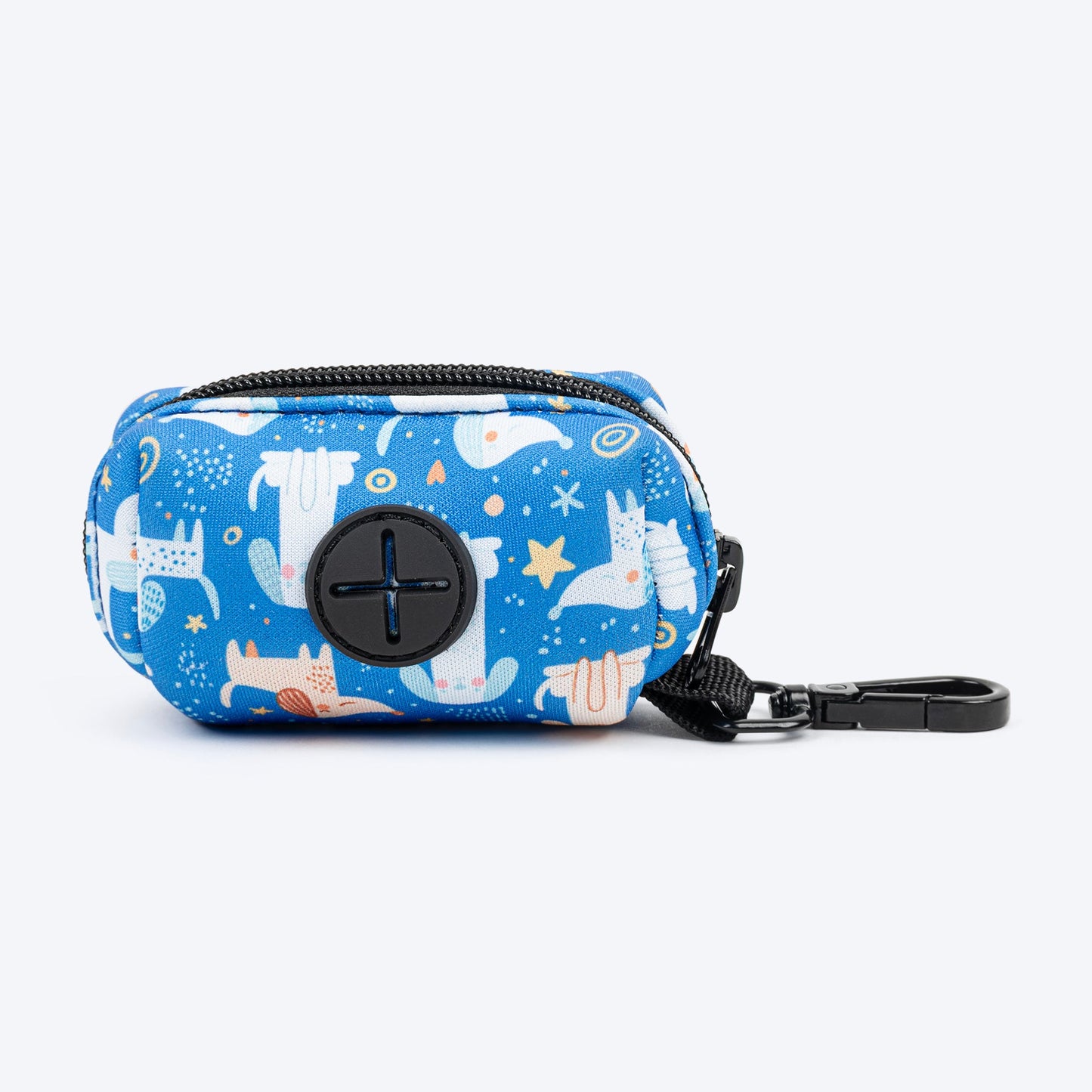 HUFT Twinkle Tails Waste Bag Dispenser For Dog & Cat - Blue - Heads Up For Tails