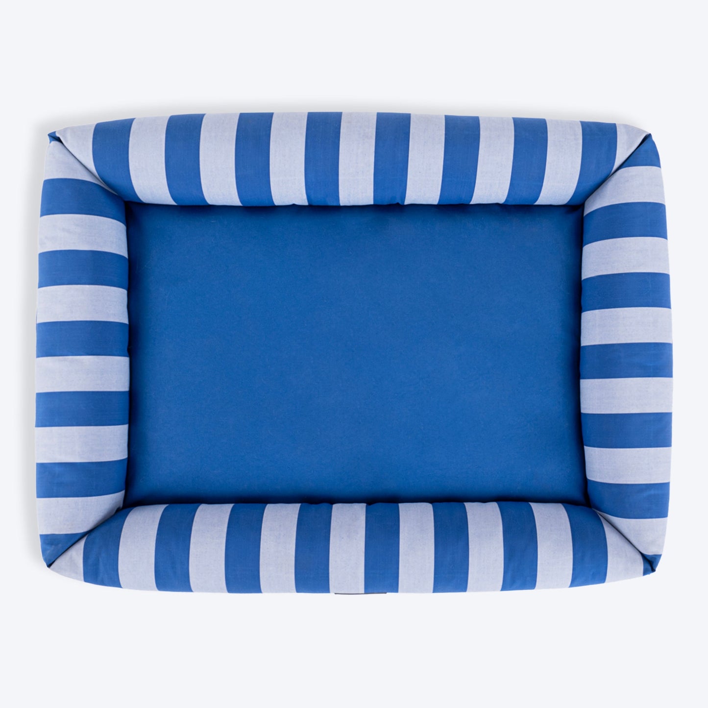 HUFT Stripe Siesta Lounger Dog Bed - Blue & White - Heads Up For Tails