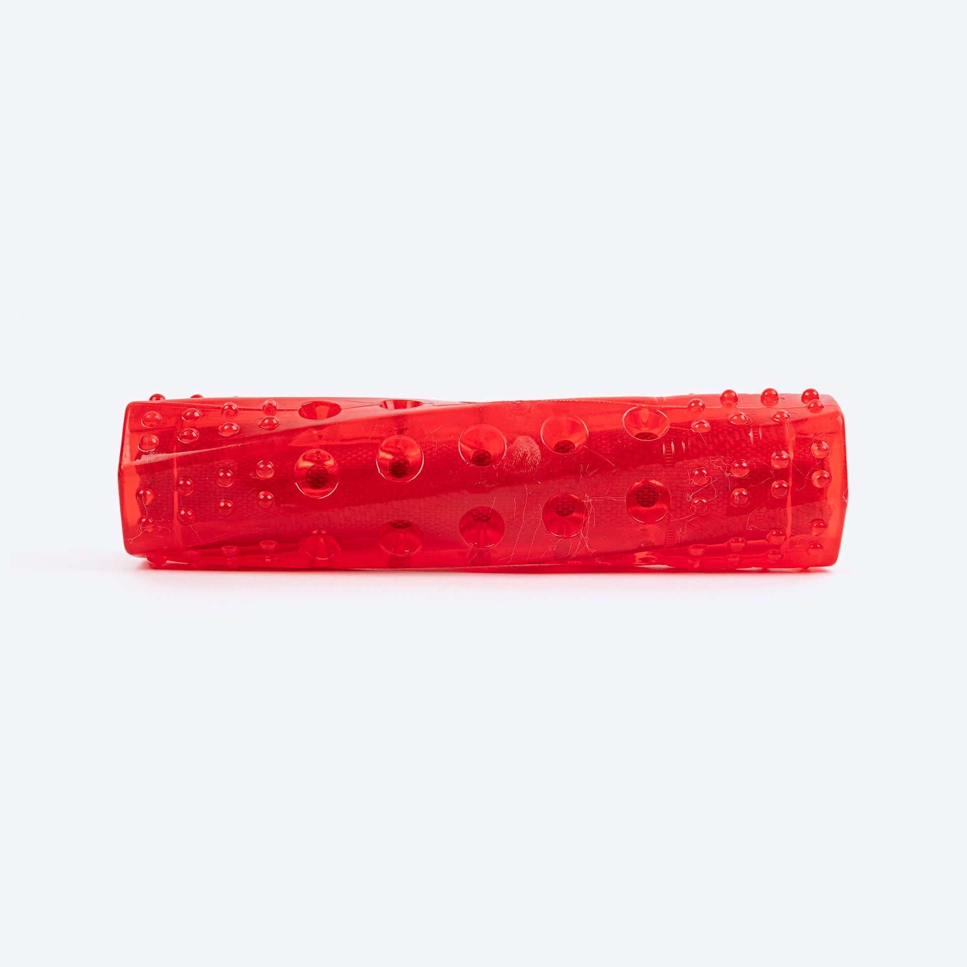 HUFT Crinkly Stick Chew Toy For Dog - Red - Heads Up For Tails