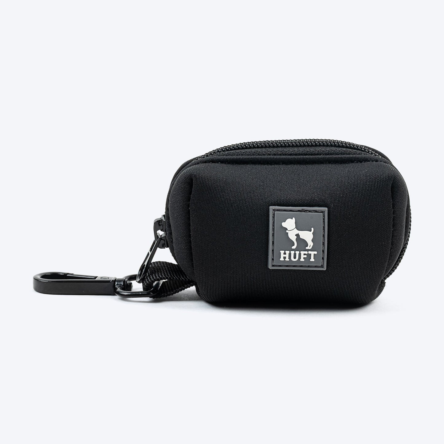 HUFT Waste Bag Dispenser For Dog & Cat - Black - Heads Up For Tails