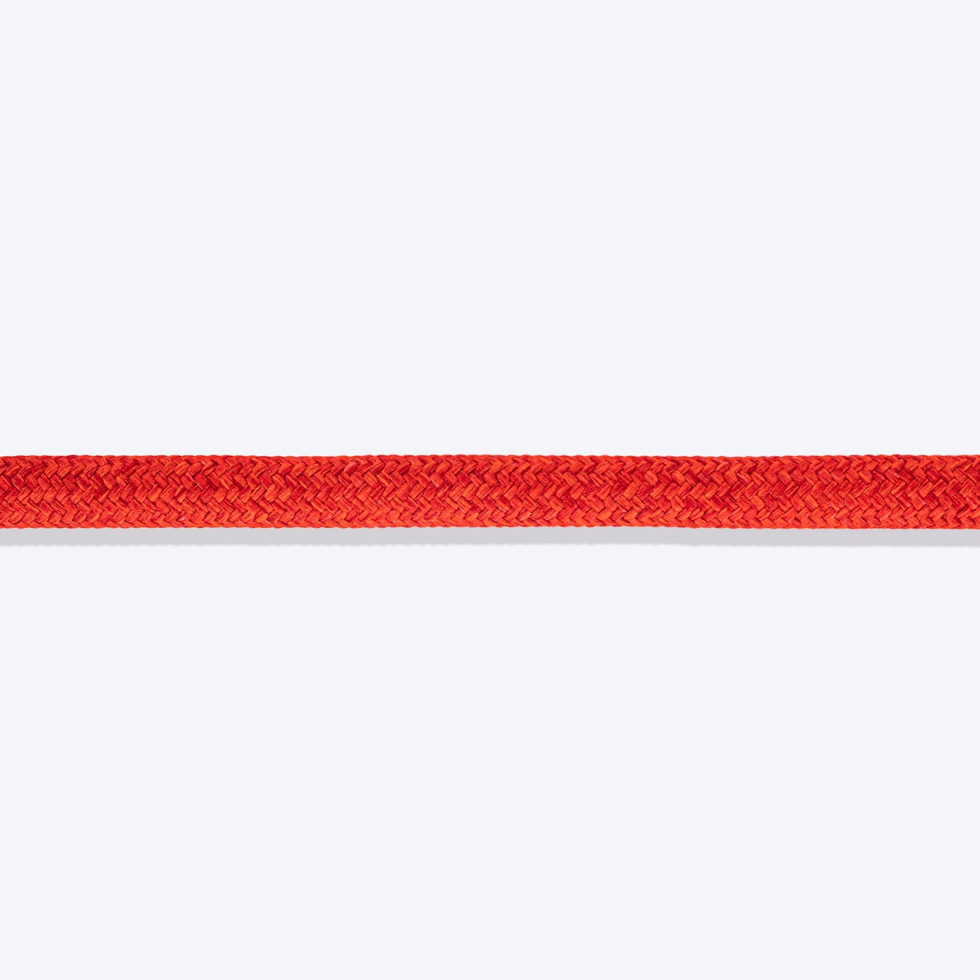 TLC Basic Melange Rope Leash For Dog - Red - Heads Up For Tails