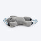 Dash Dog Kuddly Koala Squeaky Plush Toy For Dog - Grey - Heads Up For Tails