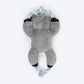 Dash Dog Kuddly Koala Squeaky Plush Toy For Dog - Grey - Heads Up For Tails