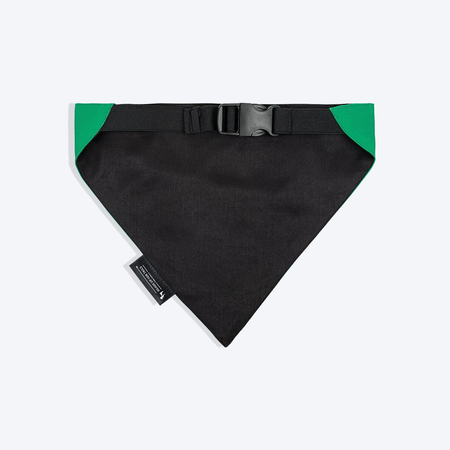 HUFT Furry & Fabulous Bandana For Dog - Green - Heads Up For Tails