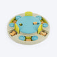 HUFT Puzzle Pop Interactive Toy For Dog - Blue & Green - Heads Up For Tails