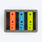 HUFT Slide & Seek Puzzle Interactive Toy For Dog - Multicolor - Heads Up For Tails