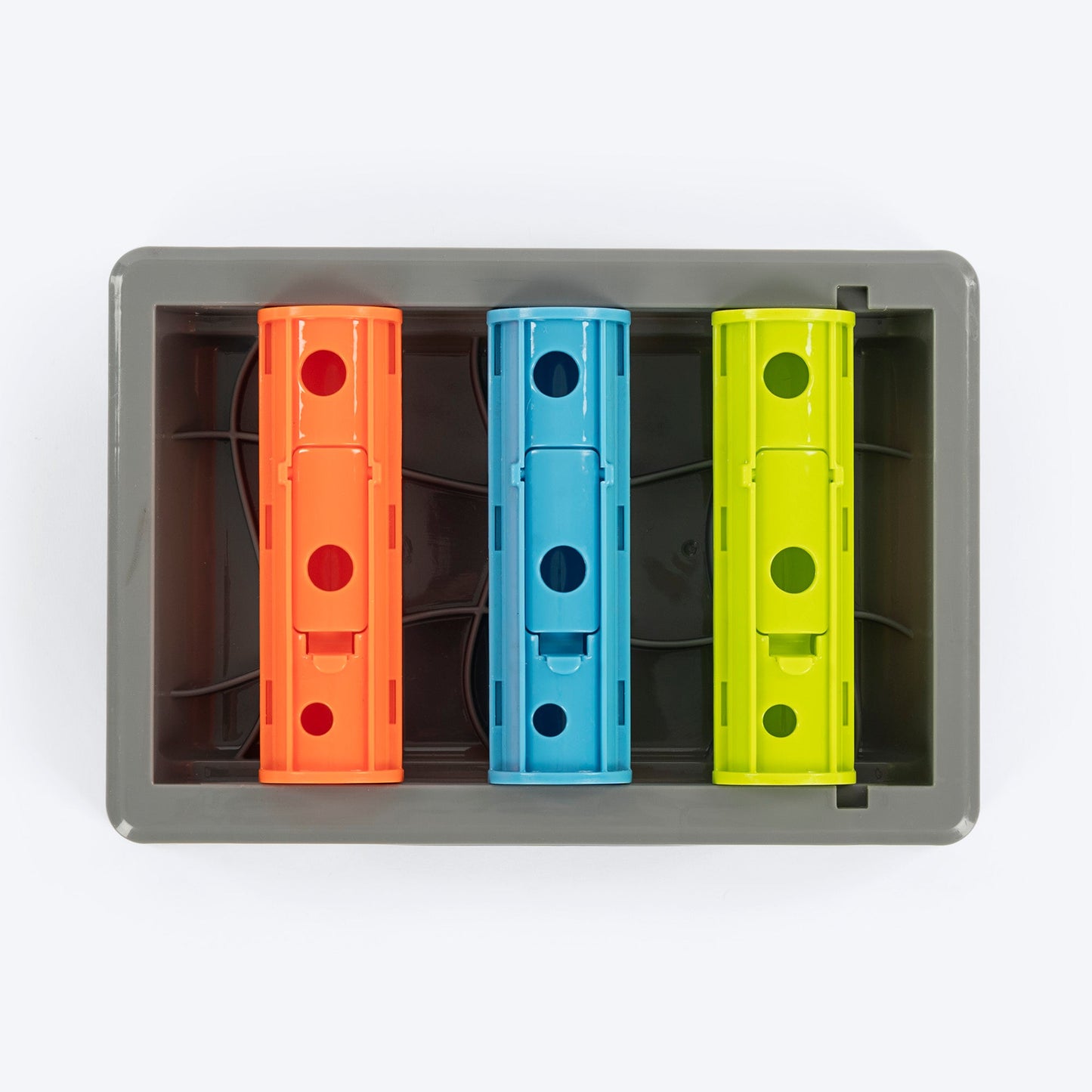 HUFT Slide & Seek Puzzle Interactive Toy For Dog - Multicolor - Heads Up For Tails