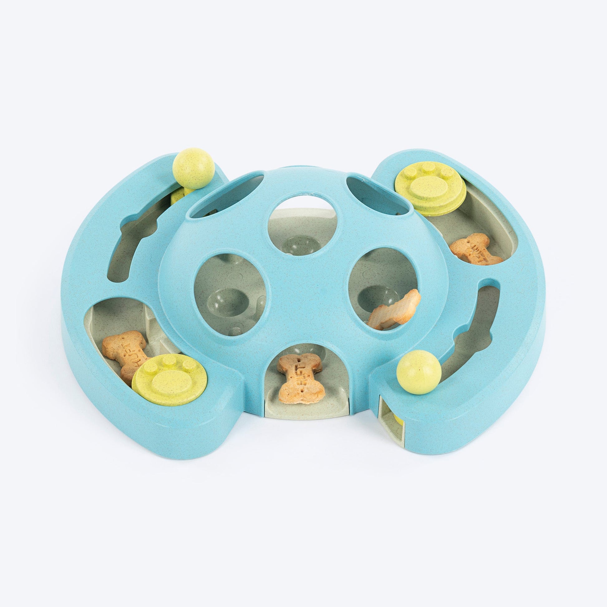 HUFT Game Pad Interactive Toy For Dog - Blue & Green - Heads Up For Tails