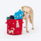 HUFT Doodle Buddy Toy Basket For Dog & Cat - Multicolor - Heads Up For Tails