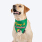 HUFT Furry & Fabulous Bandana For Dog - Green - Heads Up For Tails