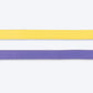 HUFT Dichromatic Leash For Dog - Yellow & Purple - Heads Up For Tails