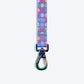 Dash Dog Circle Print Leash - Violet & Red - Heads Up For Tails