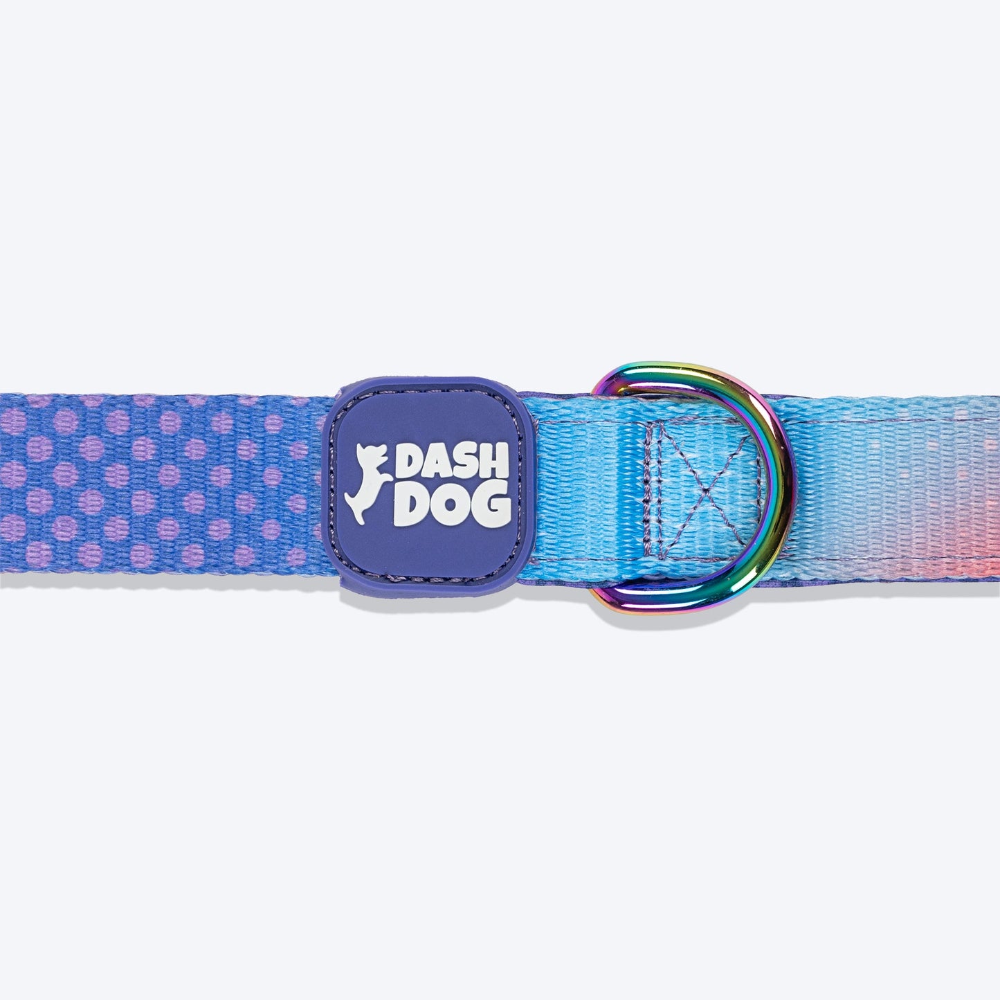 Dash Dog Flow Print Leash - Violet & Red - Heads Up For Tails