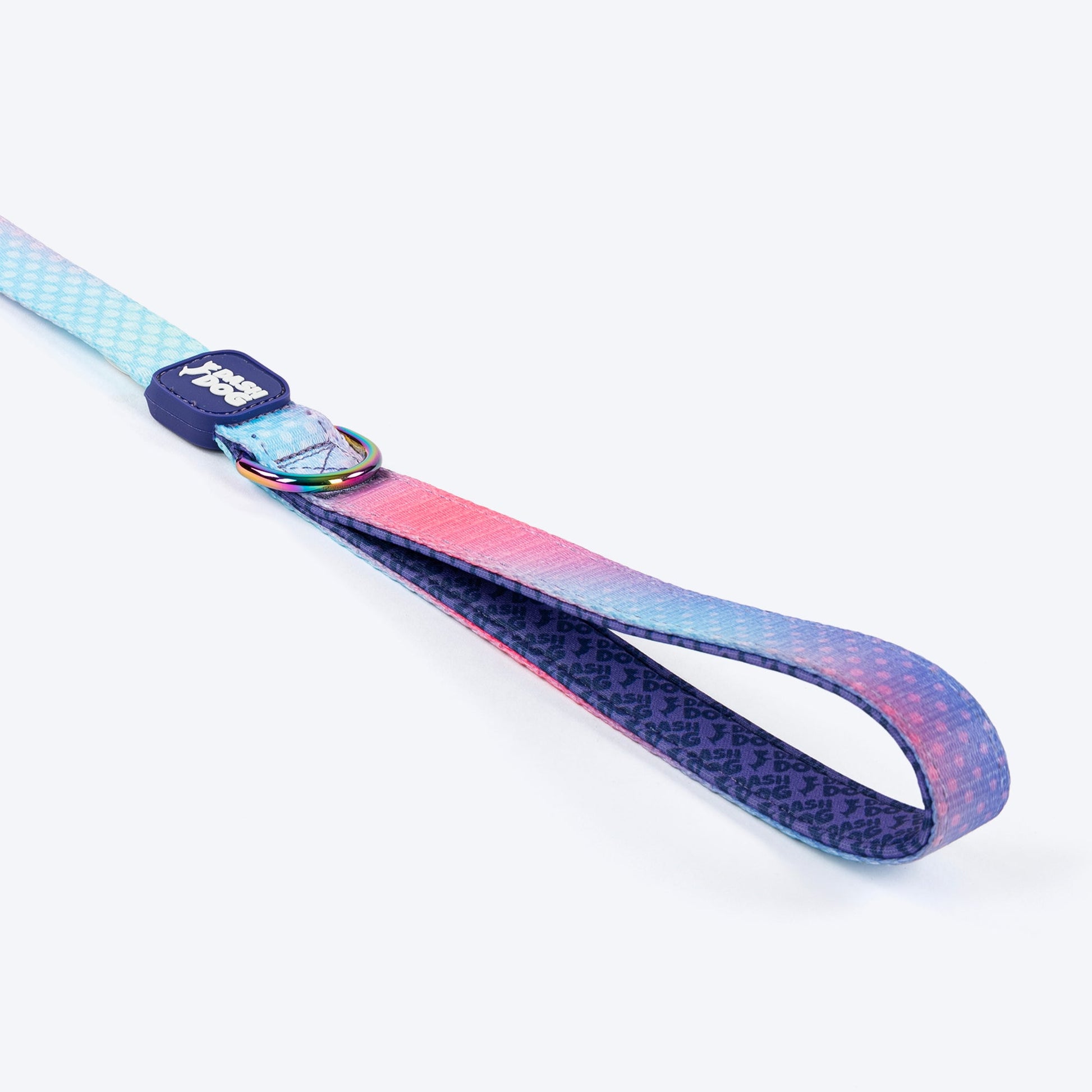 Dash Dog Flow Print Leash - Pink & Aqua Blue - Heads Up For Tails