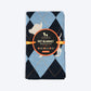 HUFT Cuddle Checks Blanket For Dog & Cat - Blue - Heads Up For Tails