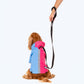 HUFT Magical Mist Dog Raincoat - Light Blue & Pink - Heads Up For Tails
