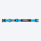 HUFT Classic Personalised Dog Collar - Ocean Blue - Heads Up For Tails