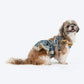 HUFT Customised Regal Raat Rani Brocade Lehenga Choli Set For Dog & Cat - Slate Blue - Heads Up For Tails