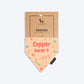 HUFT Personalised Birthday Cheer Dog Bandana - Beige - Heads Up For Tails