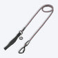 HUFT Xplorers Rope Leash With Carabiner For Dog - Grey - 5 ft - Heads Up For Tails