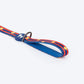 HUFT Playstripes Leash For Dog - Rust & Navy - Heads Up For Tails