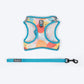 HUFT Easy Breezy Step-In Harness Set For Cats - Abstract - Heads Up For Tails