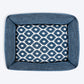 HUFT Blueloom Lounger Bed For Dog - Blue - Heads Up For Tails