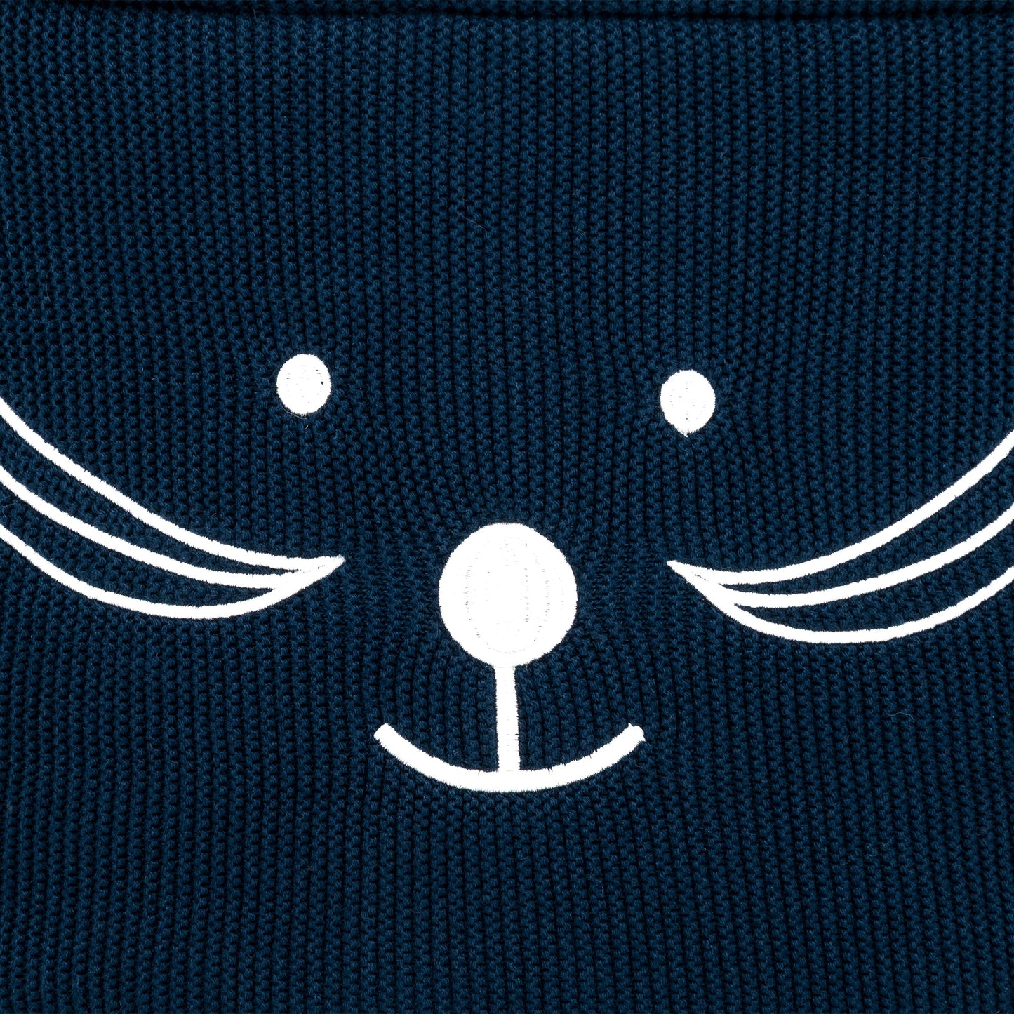 HUFT Playtime Toy Basket For Dog & Cat - Navy - Heads Up For Tails