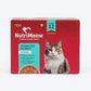 NutriMeow Oceanfish In Gravy Wet Food For Adult Cat - 80 gm - Heads Up For Tails