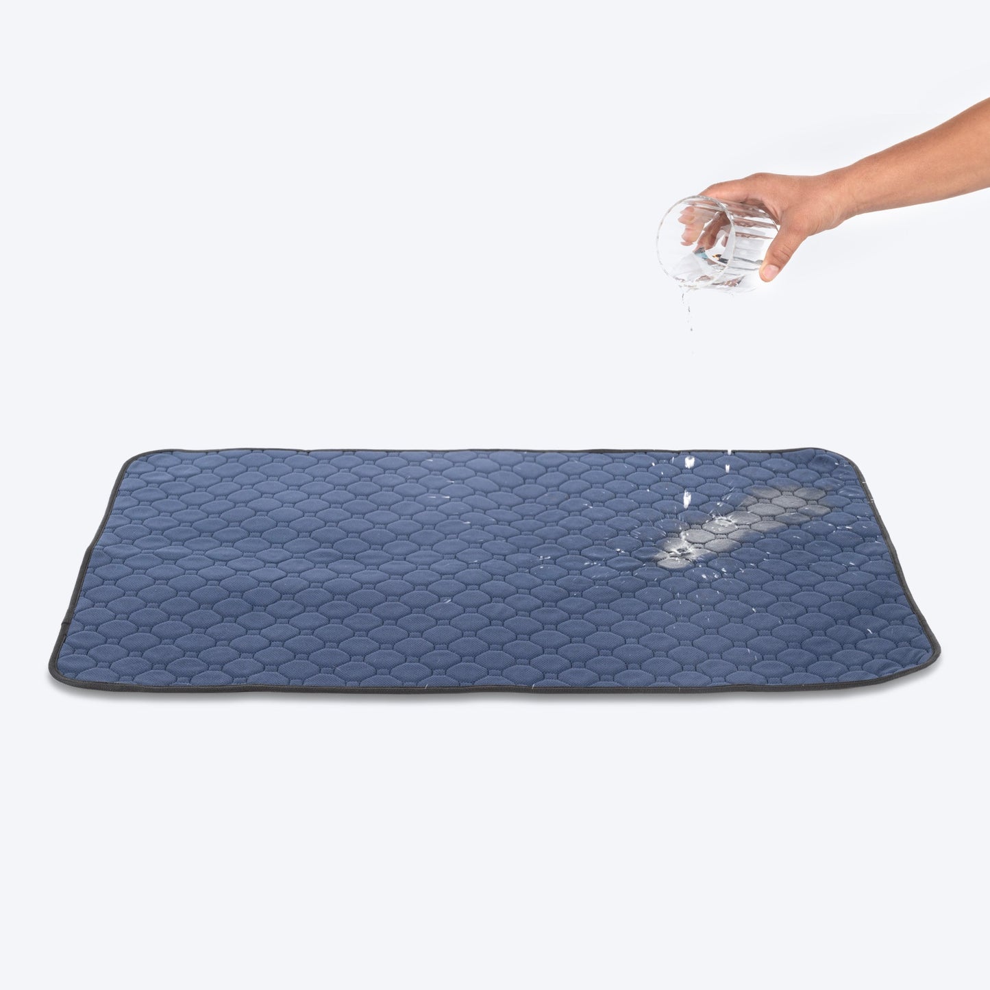 HUFT Reusable Pee Pad For Dog - Navy Blue - Heads Up For Tails