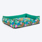 HUFT Rainbow Grove Lounger Dog Bed - Dark Green - Heads Up For Tails