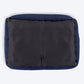 HUFT Classic Lounger Dog Bed - Grey & Navy - Heads Up For Tails