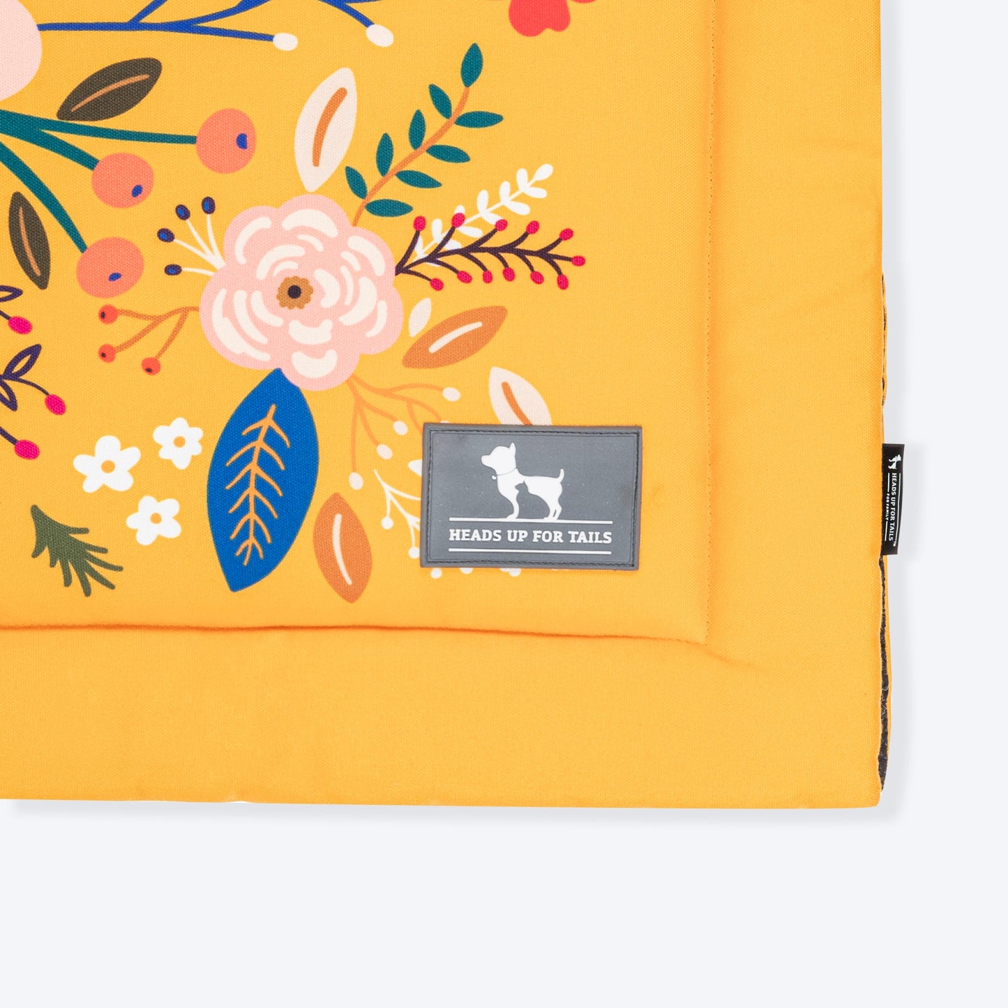HUFT Blooming Days Mat For Dog & Cat - Yellow - Heads Up For Tails