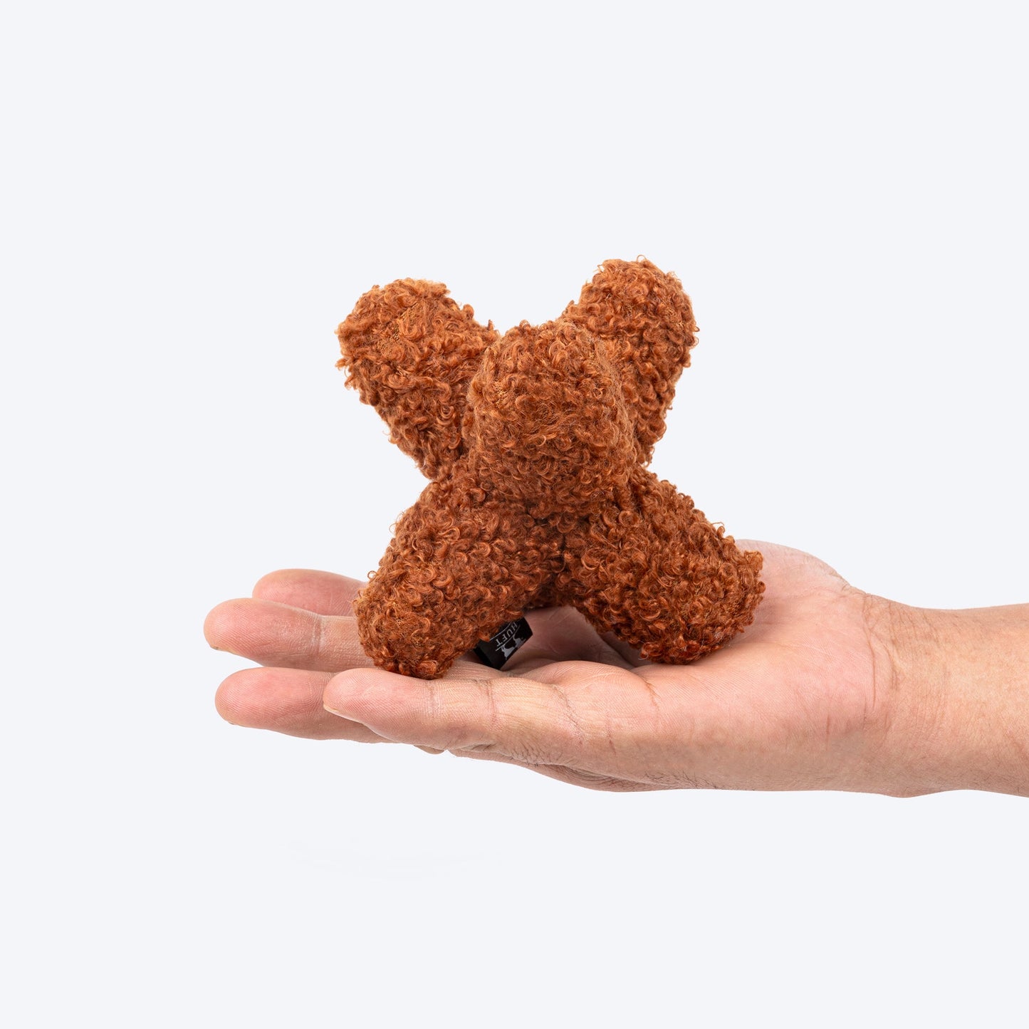 HUFT Super Star Plush Toy For Dog - Brown - Heads Up For Tails