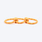 TLC Tug Trio Rope Toy For Dog - Yellow & Orange - Heads Up For Tails