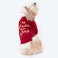 HUFT Cutie on Duty Pet Sweatshirt - Maroon - Heads Up For Tails