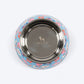 HUFT Summer Bloom Printed Melamine Bowl With Steel Insert For Dog - Blue - Heads Up For Tails