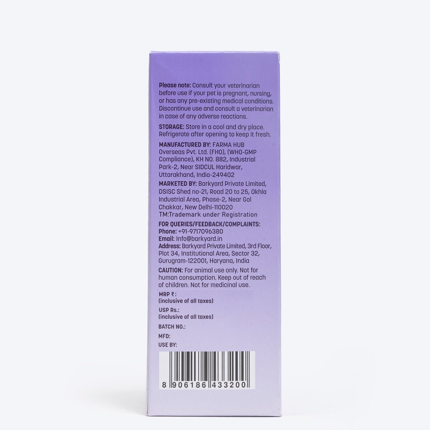 VetRite LivAid Liver Support Detoxification & Cell Regeneration Syrup For Dog & Cat - 200 ml - Heads Up For Tails