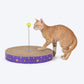 HUFT Wiggly Whisker Cat Scratcher - Purple - Heads Up For Tails