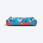 HUFT Summer Bloom Lounger Bed For Dog - Blue - Heads Up For Tails