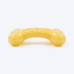 HUFT Chewtastic Chomp Champ Bone Chew Toy For Dog - Yellow - Heads Up For Tails