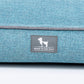 HUFT Personalised Nap Now Lounger Bed For Dog - Aqua Blue