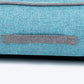 HUFT Personalised Nap Now Lounger Bed For Dog - Aqua Blue