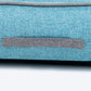 HUFT Personalised Nap Now Lounger Bed For Dog - Aqua Blue - Heads Up For Tails
