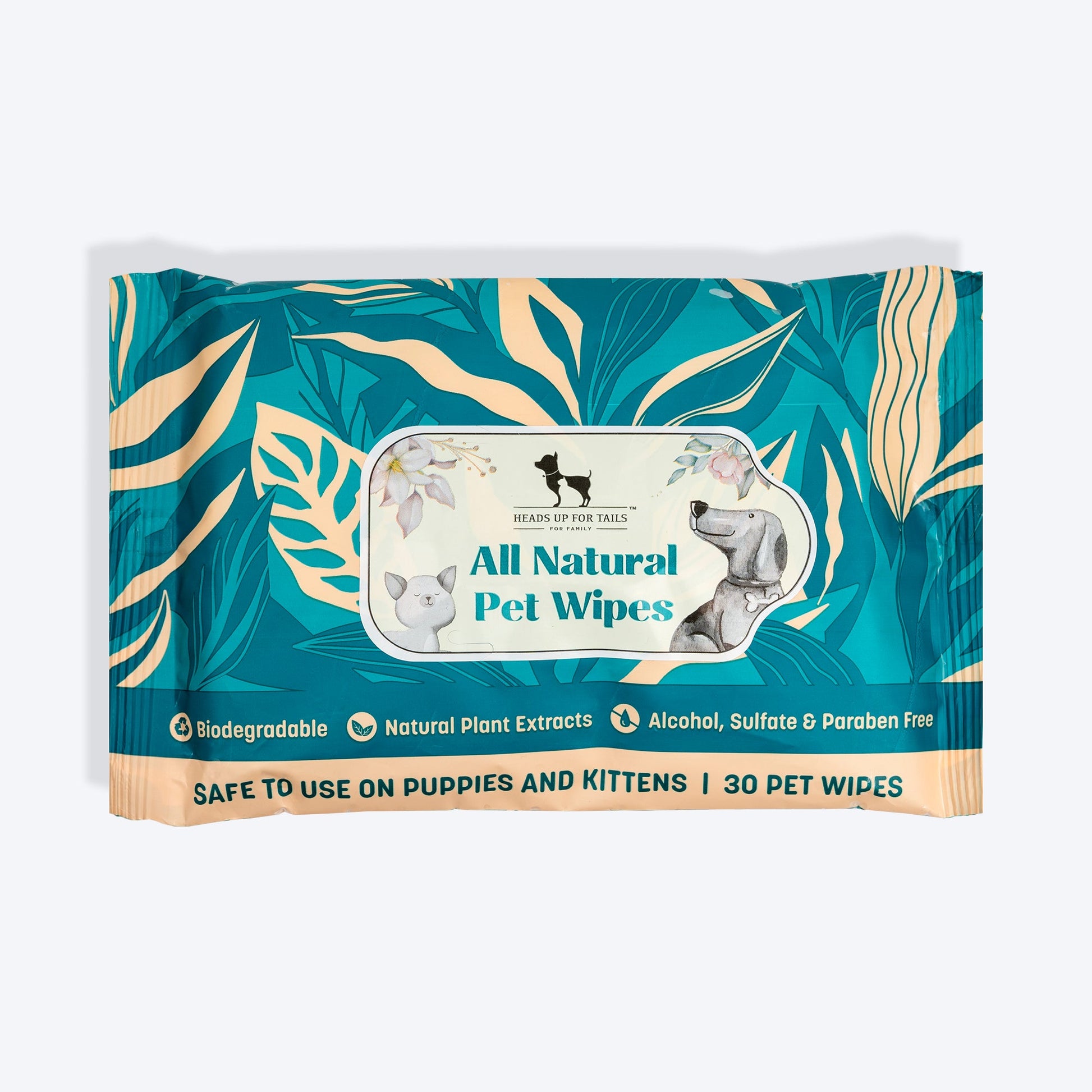 HUFT Biodegradable Pet Wipes - Heads Up For Tails