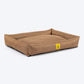 TLC Nesting Nook Bed For Dog - Golden Brown - Heads Up For Tails